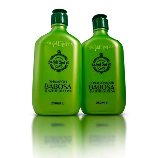 Shampoo + Condicionador Babosa e Azeite de Oliva em Oferta na Shopee