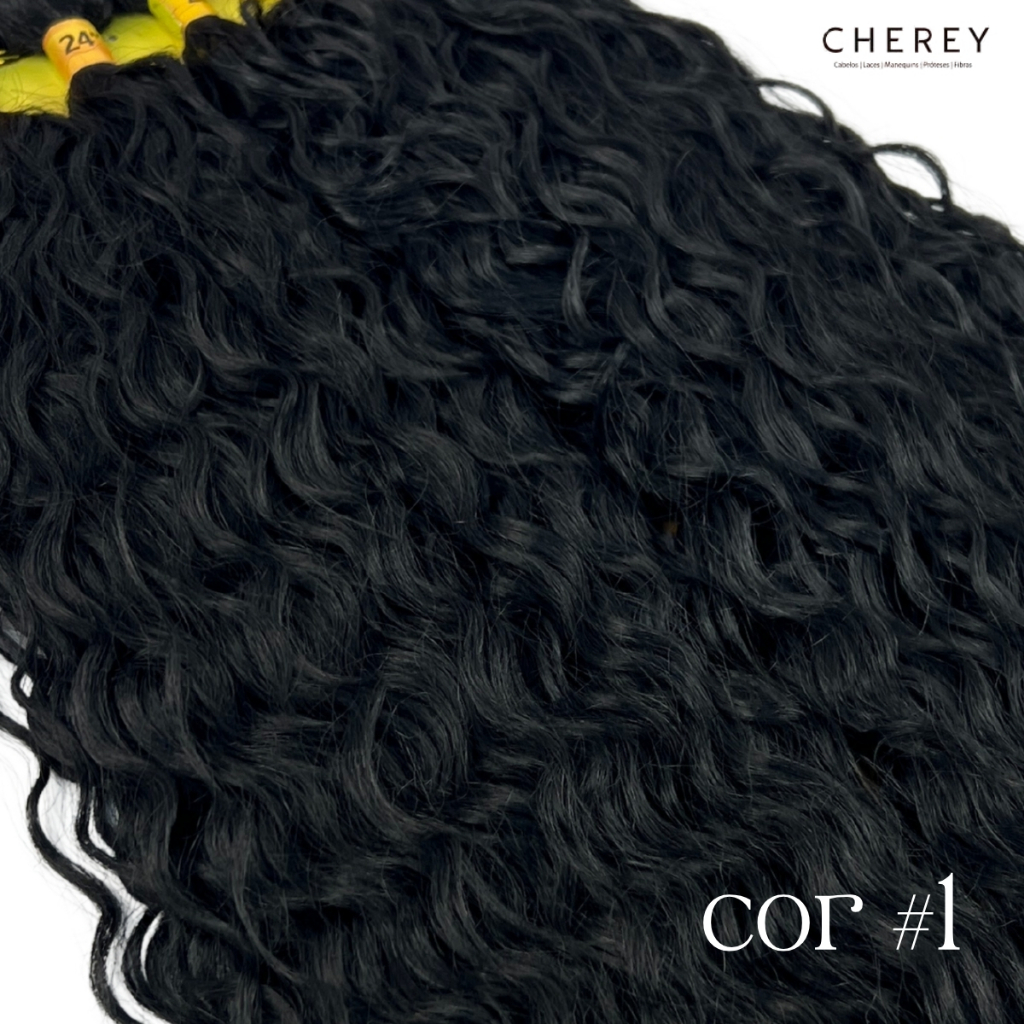 Cabelo Cacheado Bio Orgânico Entrelace Maya Cherey 60cm — imagem 2 de 2