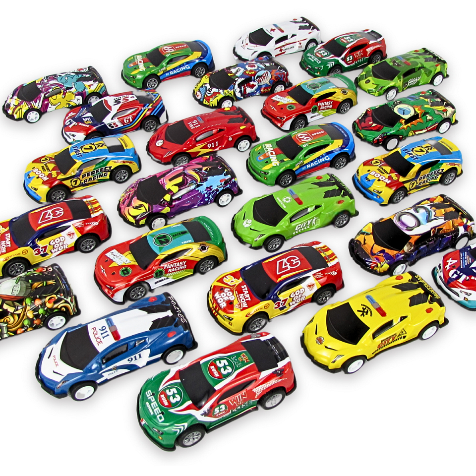 Carro 12 Carrinhos De Ferro Brinquedo Infantil Colorido Para Crianças Carro De Brinquedo