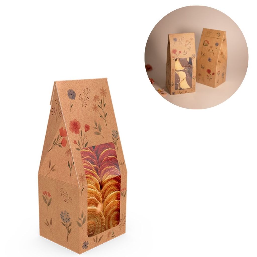 30 SACO PRACTICE COM VISOR DIA DAS MÃES FLORES DO CAMPO  8x7x19 cm 5460  (IDEIA MÃES 2025)