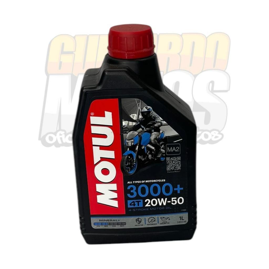 MOTUL 20W50 3000+ MOTO 4T MINERAL 1 LITRO OLEO PRA MOTO