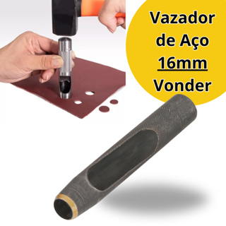 Furador Vazador 16mm Aço Couro Eva Junta Papelao Vonder Perfurador Aço 16mm Ferramenta P Fazer Furo em Oferta na Shopee