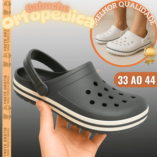 QUEIMA DE ESTOQUE: Babuche Ortopédica 33 Ao 44 Super Macia e Confortável em Oferta na Shopee