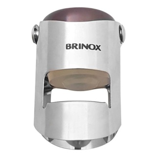 Tampa Para Espumante Inox Tampa Para Vedar Champagne Brinox em Oferta na Shopee