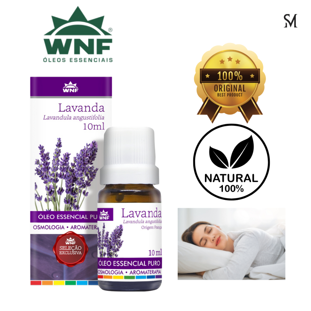 Óleo Essencial Lavanda Francesa WNF 5ml | 10ml