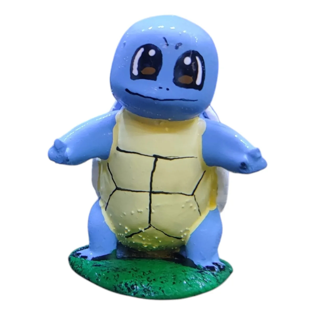 Enfeites Pokemon ettas Ornamento Boneco Para Aquário Peixe Betta Beteira Decorativo Squirtle Peixe