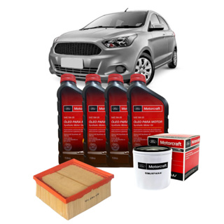 Kit Revisão Ford Ka 1.0 1.5 5w20 FORD Motorcraft 100% Sintético Original+Filtro Óleo+Filtro de Ar em Oferta na Shopee