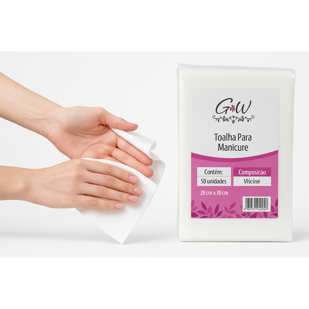 100 Toalhas Descartavel Manicure Pedicure em Oferta na Shopee