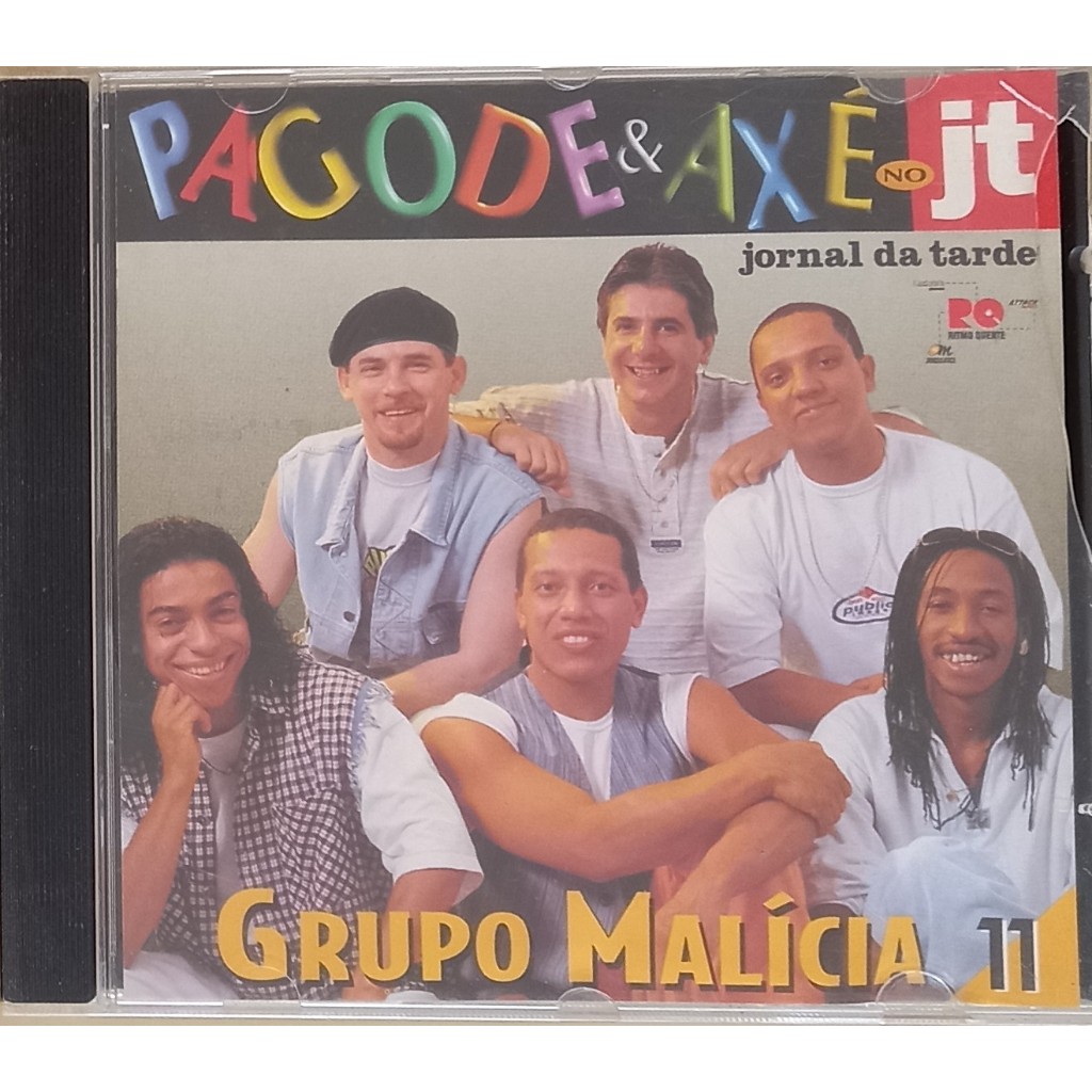 Cd Grupo Malícia - Pagode e Axe no JT 11