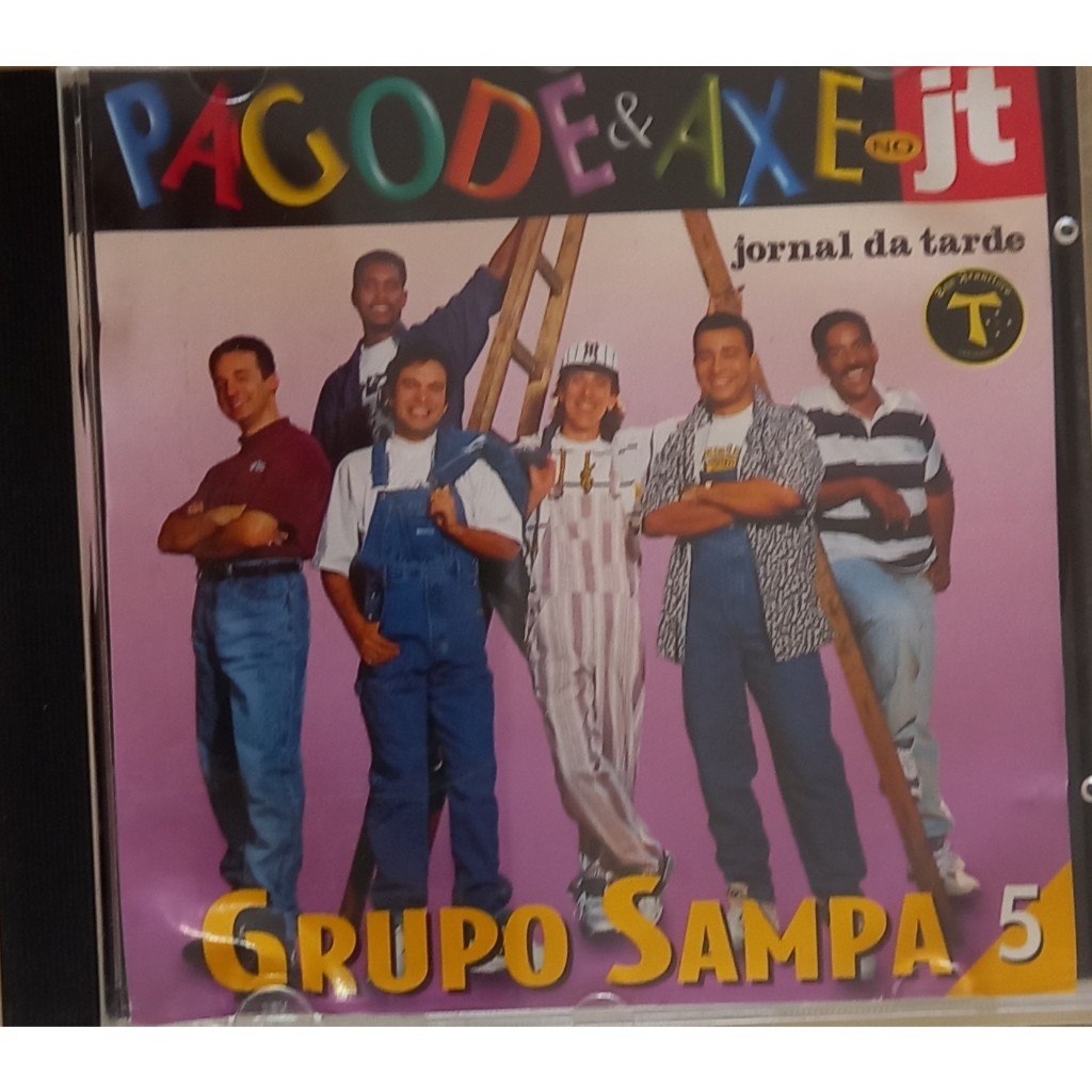 Cd Grupo Sampa - Pagode e Axe - JT 5
