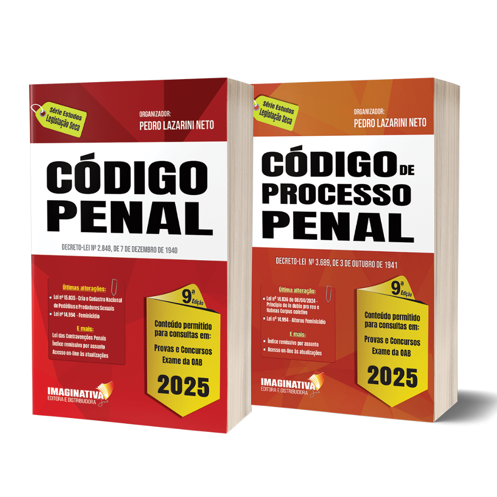 Código Penal + Processo Penal 2025