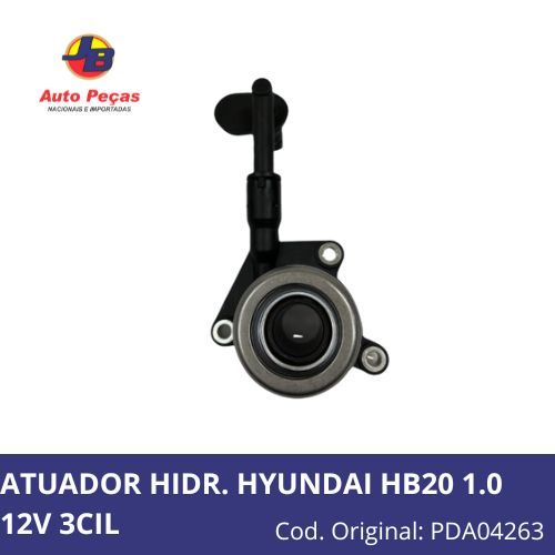 Atuador Hidráulico Embreagem Hyundai HB20 1.0 12V 3Cil – 2023 em diante | PDA04263