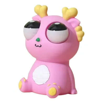Brinquedo Dragão Antiestresse Olhos Saltando Divertido em Oferta na Shopee