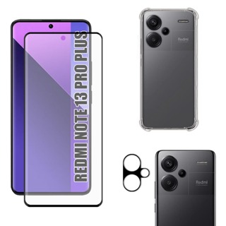 Kit Para Redmi Note 13 Pro Plus | Película Fosca de Cerâmica - Capa Anti Shock - Película da Câmera 3D em Oferta na Shopee