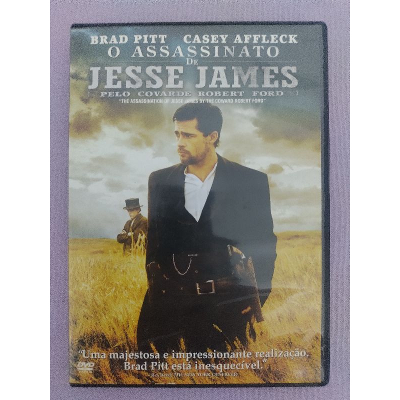 Dvd O Assassinato de Jesse James pelo covarde Robert Ford (2007, Brad Pitt, Casey Affleck)