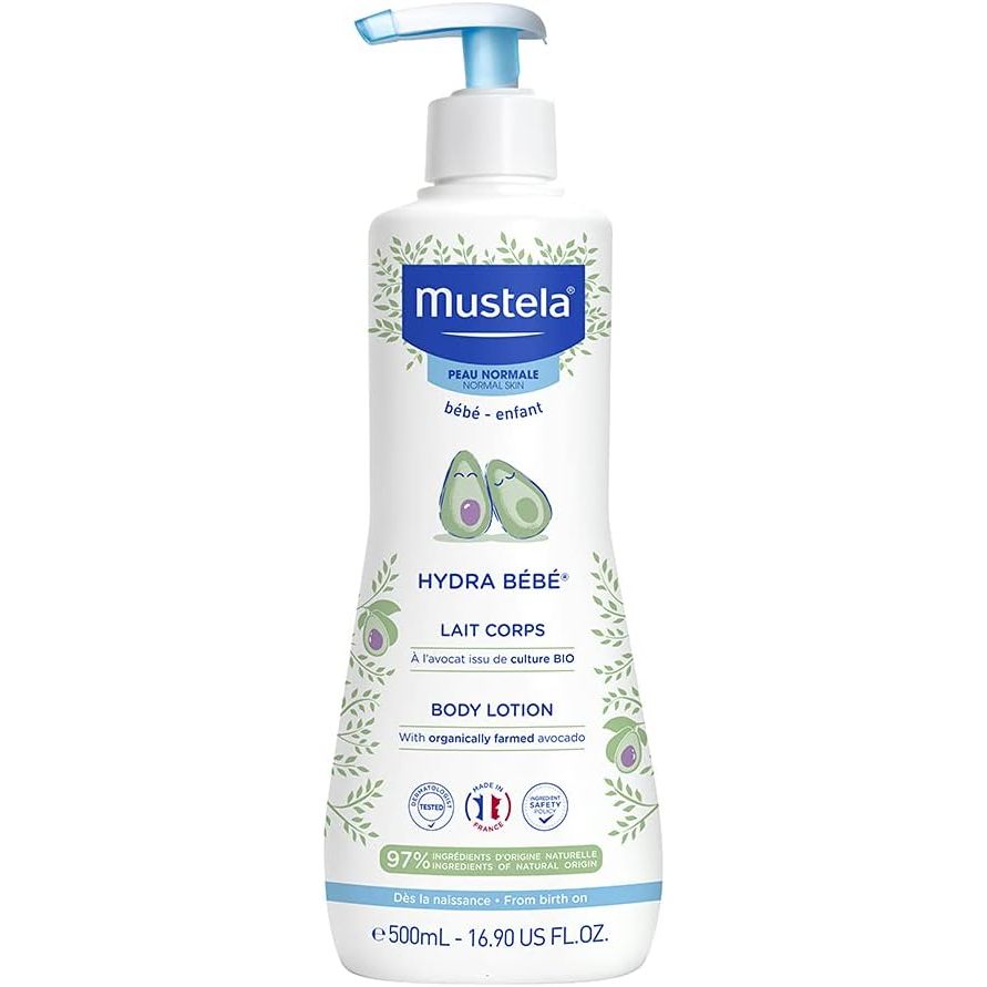 Hidratante Infantil Mustela Hydra Bebê para Pele Normal 500ml