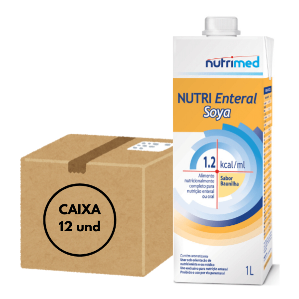 Nutri Enteral Soya 1L Kit c/12 Nutrimed