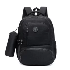 Kit Mochila Estojo Escolar Feminina Cavalera Espaçosa Reforçada