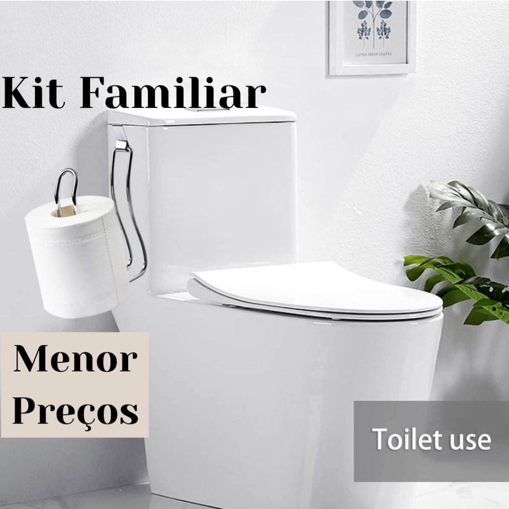 Suporte Papel Higienico Para Caixa Acoplada Cromado Banheiro Porta Papel Aço Inoxidável Fácil Montar em Oferta na Shopee