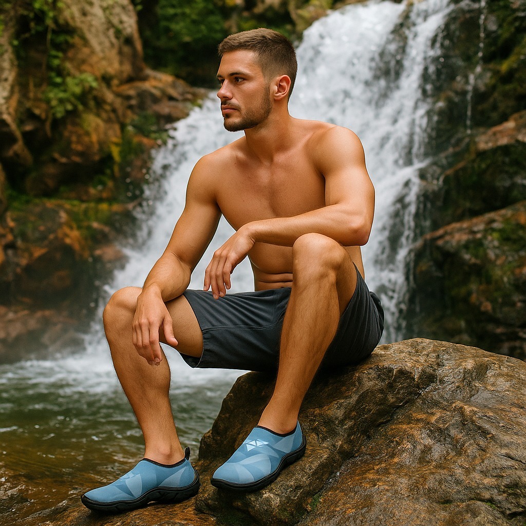 Sapatilha Barata Nautica Hibrida Super Promoção Tenis Aquatico Praia Trilha Esporte Lazer Cachoeira