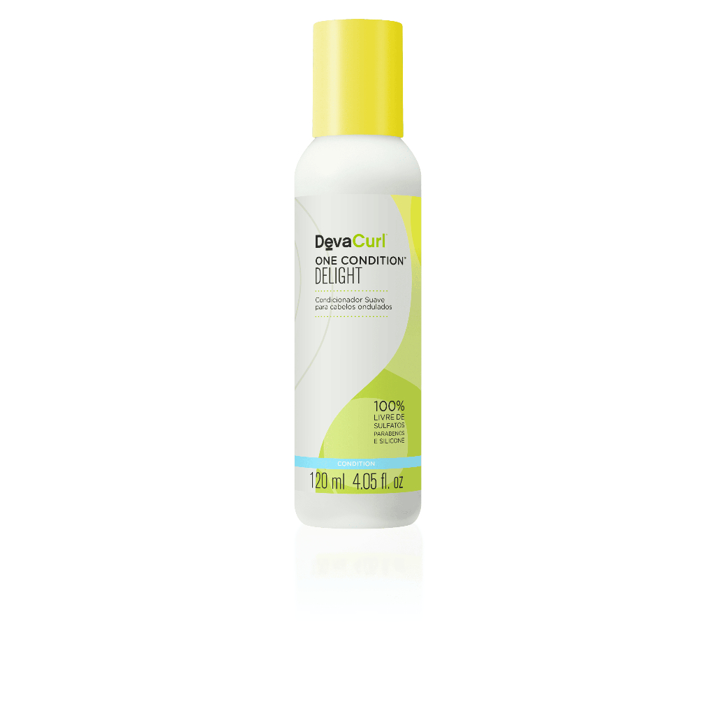 Deva Curl Shampoo Low-Poo Delight 120ml – Limpeza Suave para Ondulados – Curvaturas 2A 2B 2C