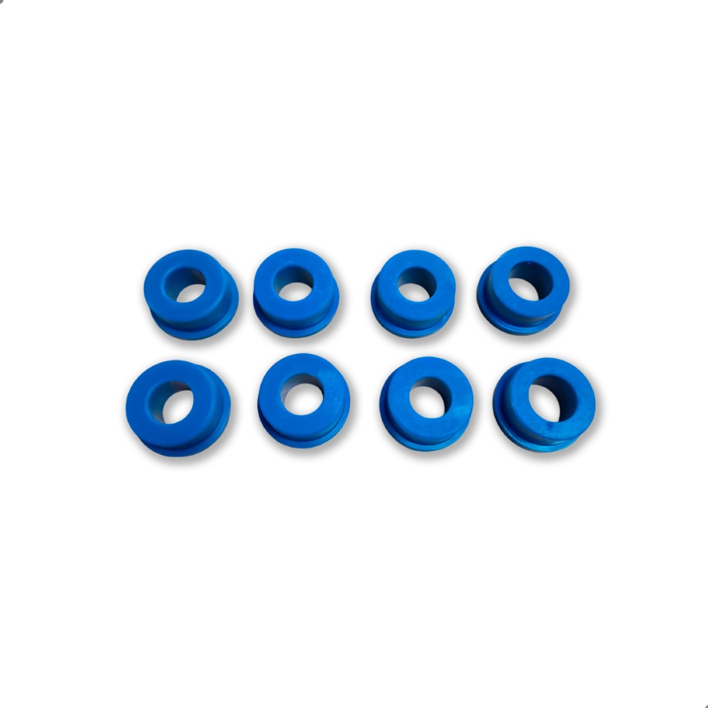 Buchas Bandeja Suspensão PU Iveco 70C16/70C17 Inferior Superior Kit com 8 Peças Poliuretano