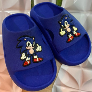 Chinelo Papete Nuvem Menino Emborrachado Infantil Sonic Personalizado Escola Confortavel em Oferta na Shopee