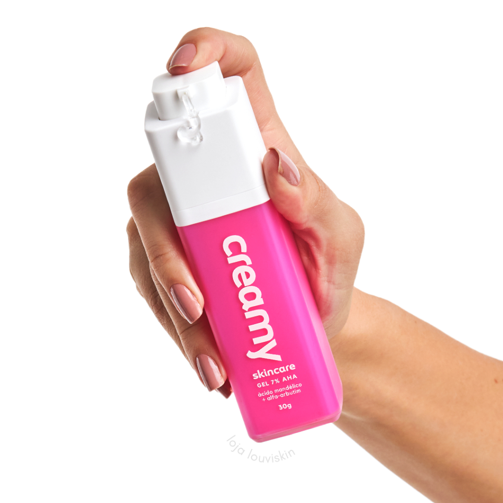 Creamy Skincare Ácido Mandélico 7% Antiacne e Clareador - 30g em Oferta na Shopee