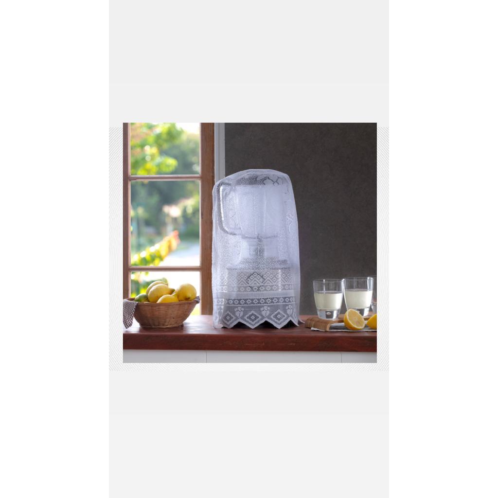 Capa para Liquidificador de Renda Branca JCM