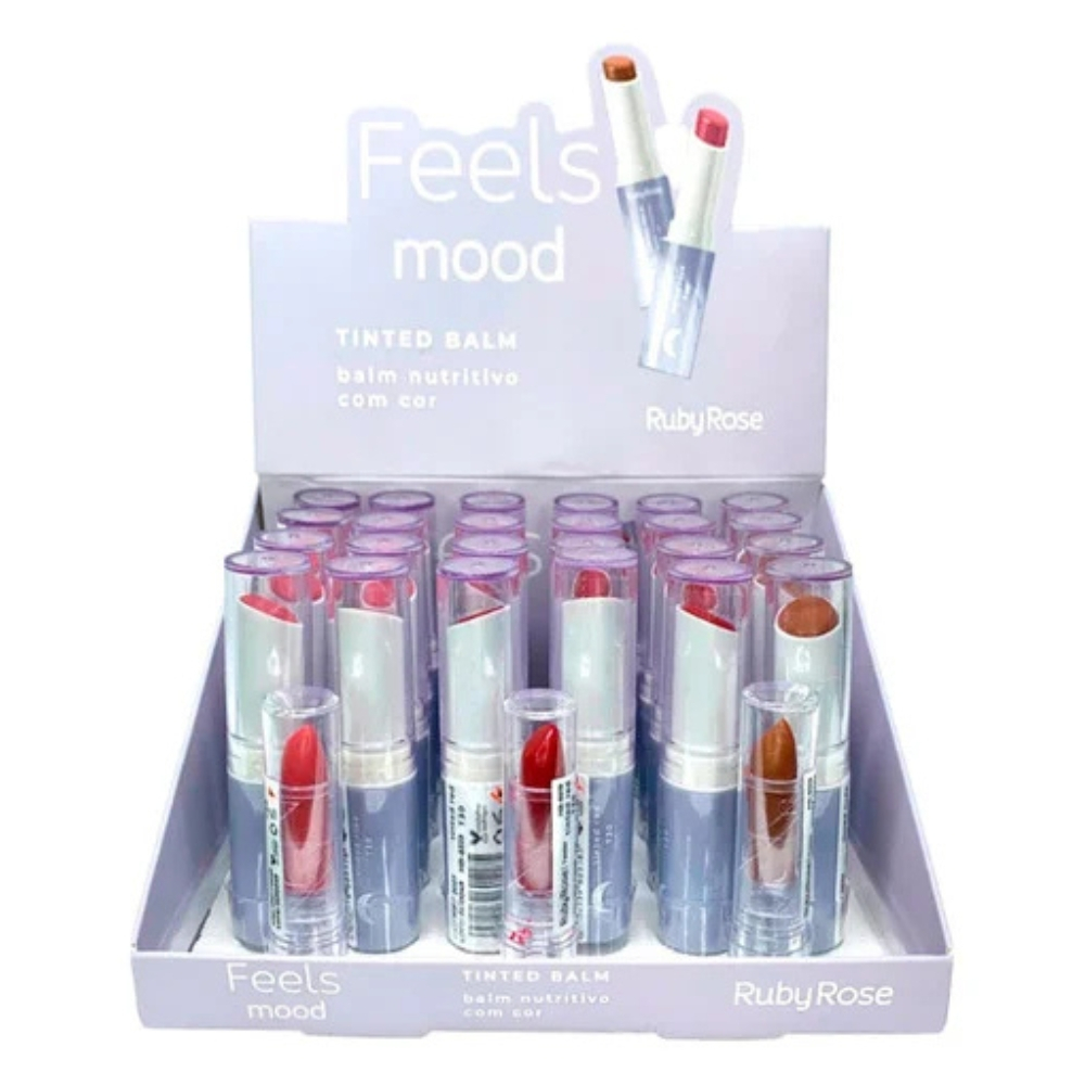 Box C/24 Tinted Balm Feels Mood Ruby Rose - HB8519