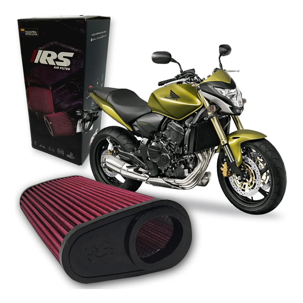 Filtro de Ar Esportivo Lavável HONDA Hornet (2008 ATÉ 2014) - RS Air Filter