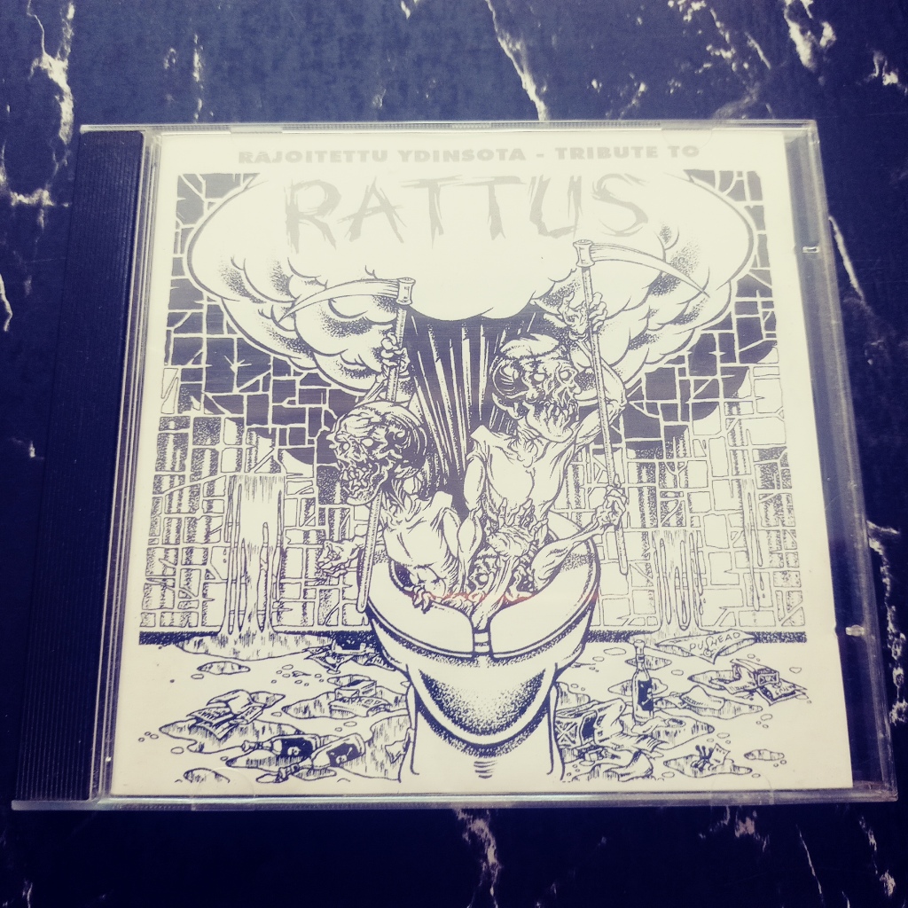 TRIBUTE TO RATTUS ( AÇÃO DIRETA- OLHO SECO- KAAOS- DOOM- TOTUUS ) CD RARO