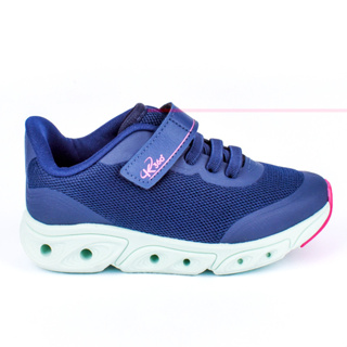 Tênis Infantil K360 Menina Energy Impulso Azul Marinho e Pink Antiderrapante Antiodor Escolar Leve em Oferta na Shopee