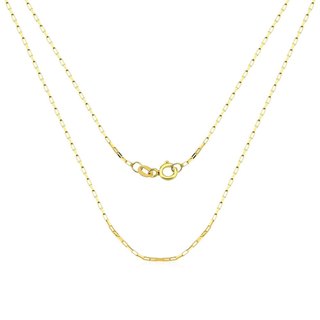 Corrente de Ouro 18k Veneziana Longa com 2mm Unissex
