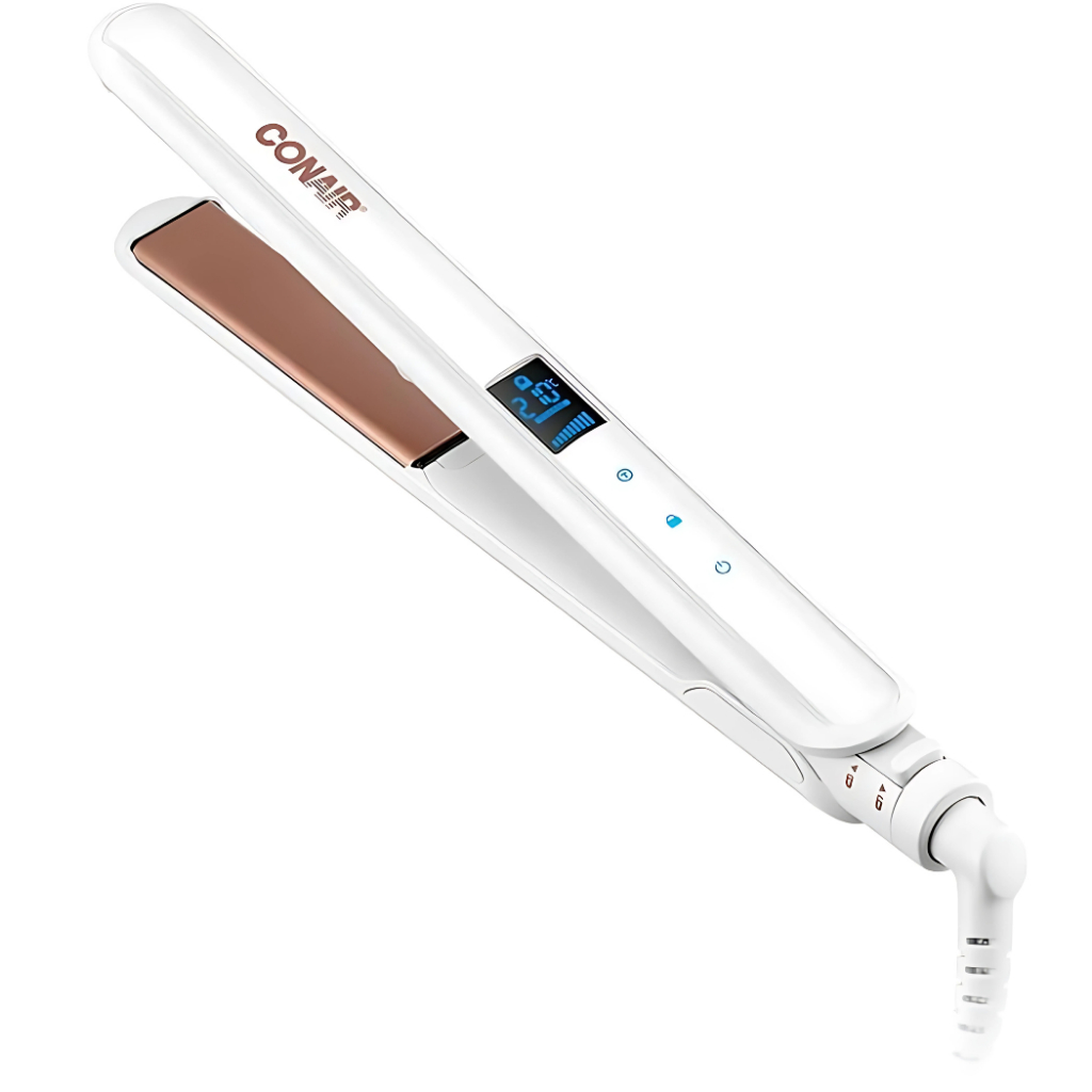 Prancha de Cabelo Chapinha Digital Double Ceramic Bivolt Cerâmica Conair Liso Alisador Antifrizz