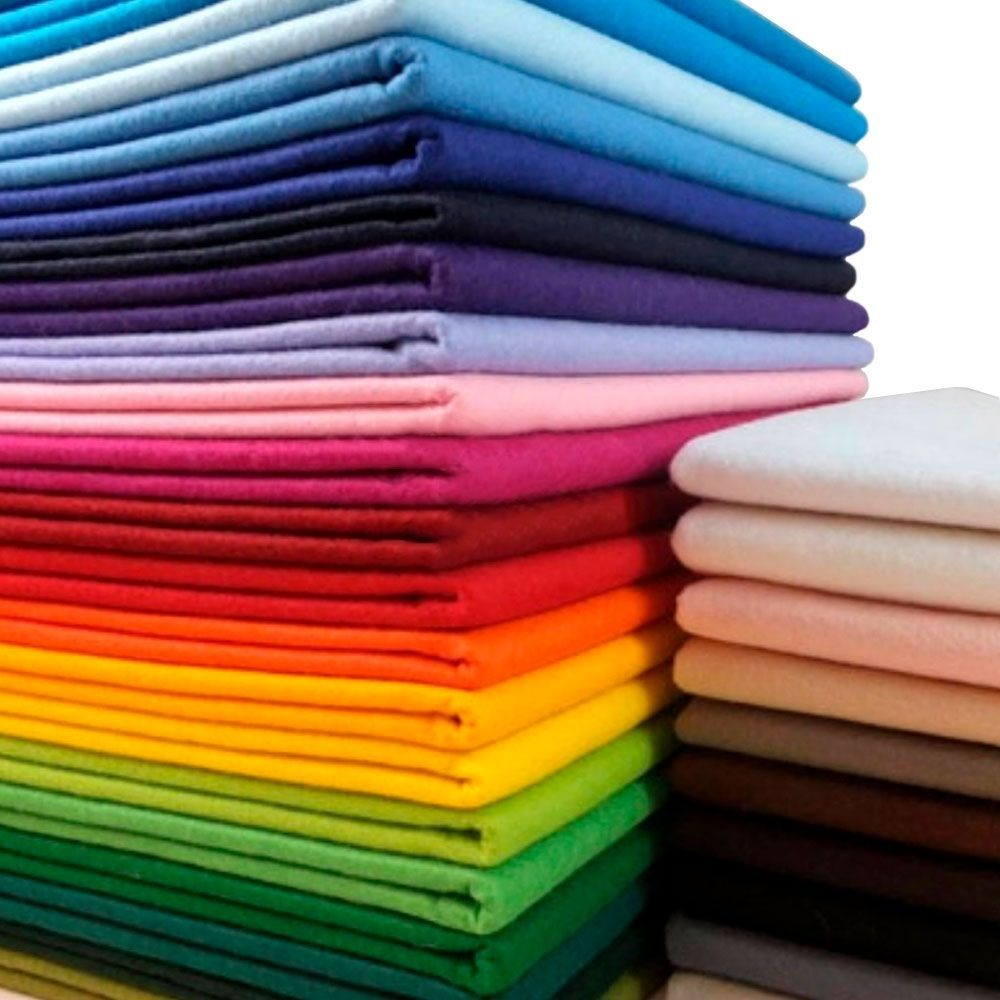 Feltro Liso Santa Fé 50cm x 140cm Artesanato Boneca Costura em Oferta na Shopee