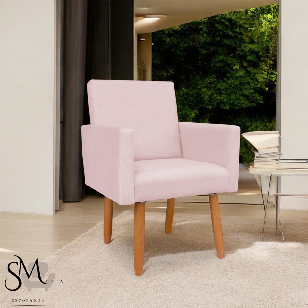 Poltrona para Manicure Penteadeira Salão Nina em Oferta na Shopee