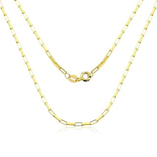 Corrente Masculina de Ouro 18k Veneziana Longa com 4mm | Aqua Joias