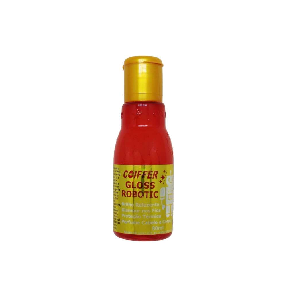 Coiffer Gloss Finalizador Robotic 80ml Controla o Volume e Repara as Pontas