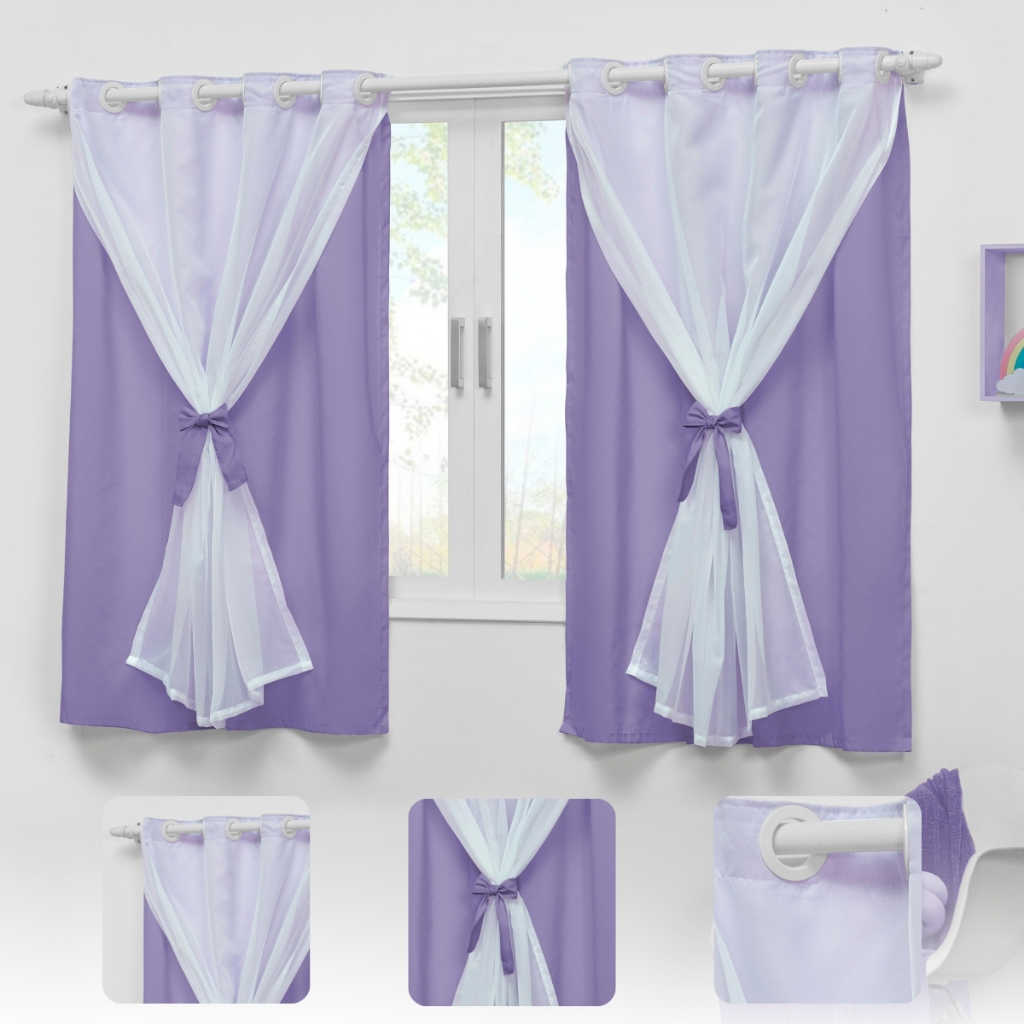 Cortina para Quarto Lilas: Onde Comprar | BuscaProdutos