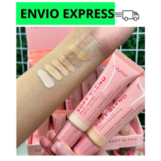 Base Matte Líquida Ruby Rose Soft Blend 30g Cores Claras e Médias Linha Rosa Base Rosto em Oferta na Shopee