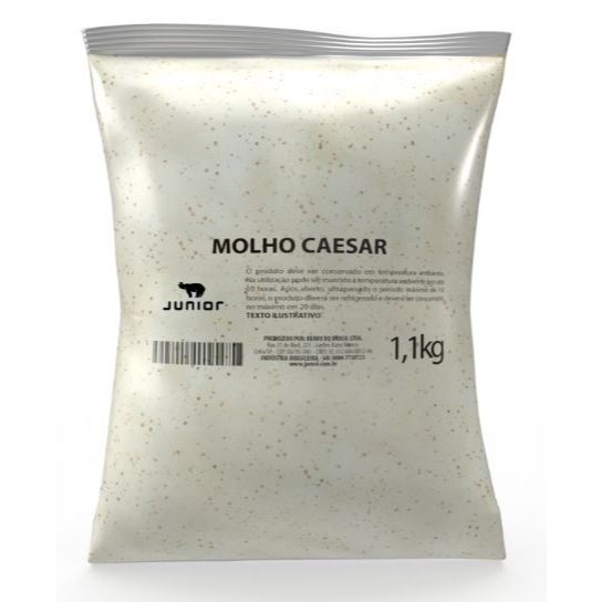 01 Molho Caesar à base de Queijo 1,1 kg - Molho Caesar Queijo Bag 1,1 kg - Molho Caesar Junior Bag em Oferta na Shopee