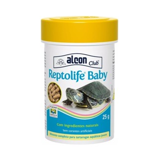 Alcon Ração Para Tartaruga Tigre D Agua Filhote Reptolife Baby 25g em Oferta na Shopee