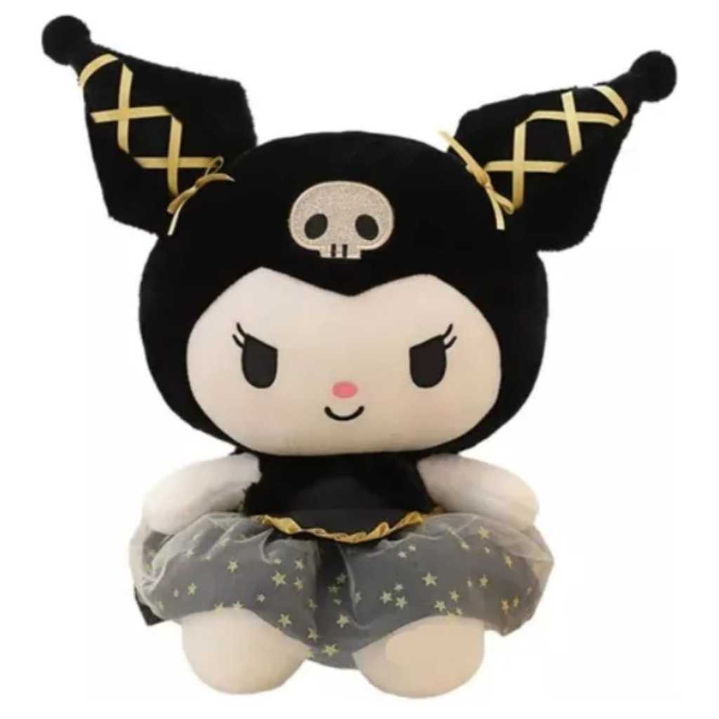 Pelúcia Kuromi Sanrio Hello Kitty 24cm My Melody Antialérgico em Oferta na Shopee