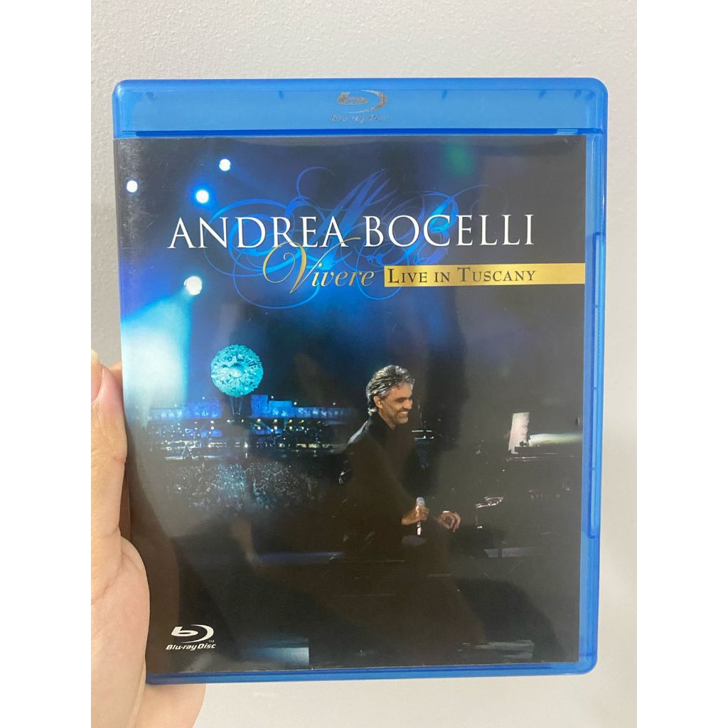Blu-ray Andrea Bocelli- VIvere- Live in Tuscany