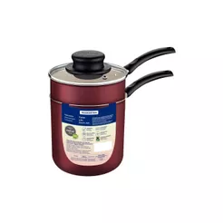 Cuscuzeira Tramontina em Alumínio Antiaderente Starflon Max Vermelho 10 cm 0,8 L