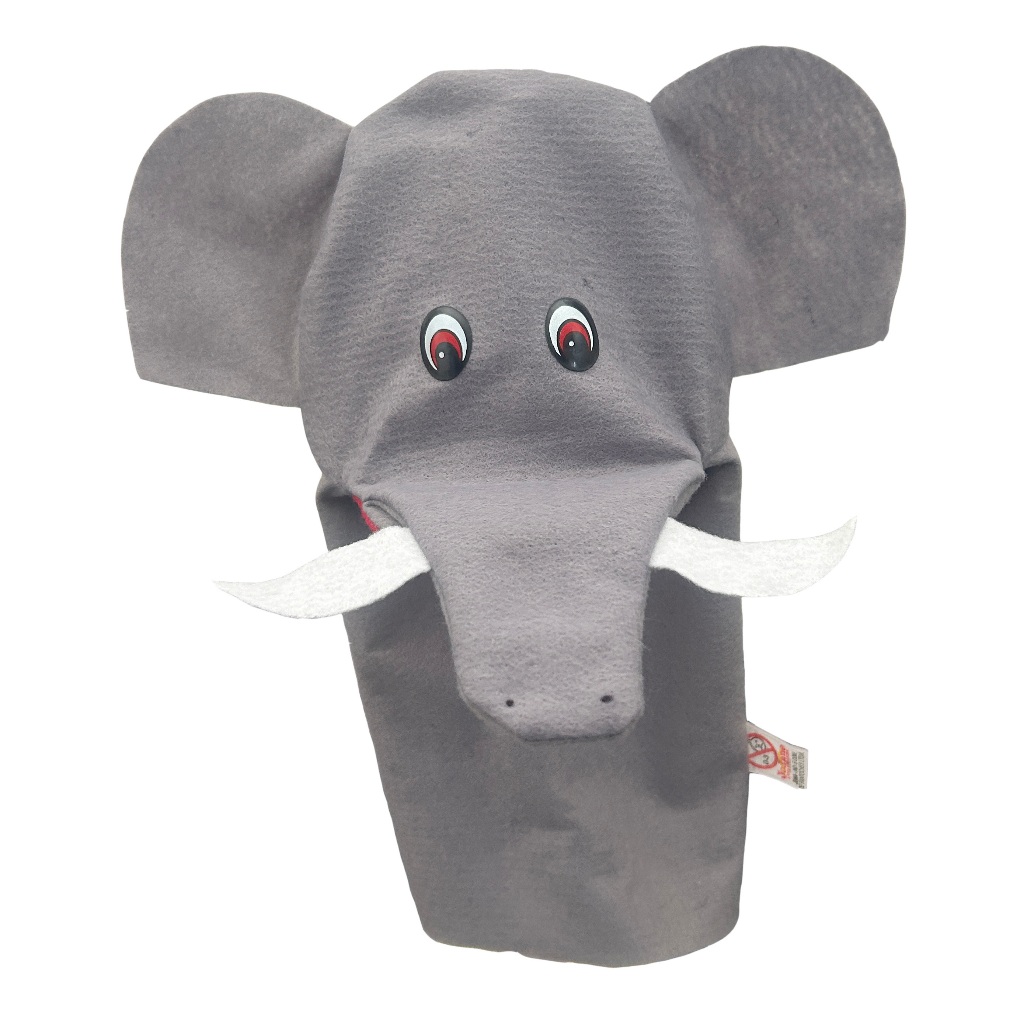 FANTOCHE EM FELTRO ELEFANTE JODANE