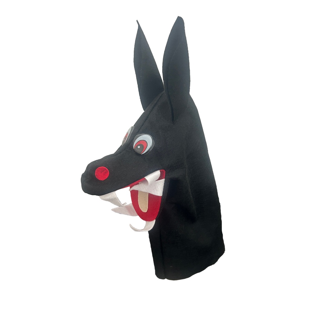 FANTOCHE EM FELTRO LOBO JODANE