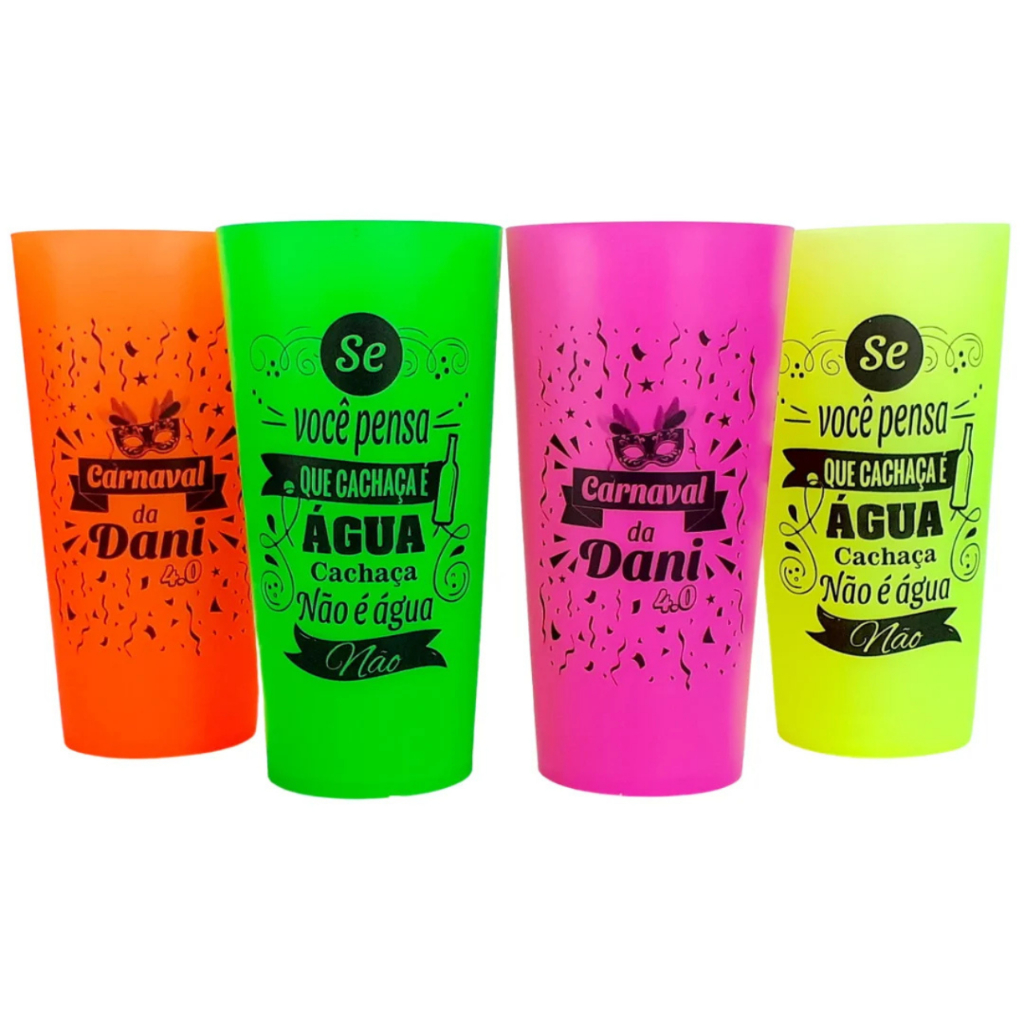 100 Copo Eco 550ml Caldereta Personalizado Lembrancinha Evento Empresa Festa