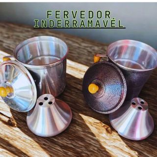 Fervedor de Leite Inderramável Leiteira 3,94 Litros Alumínio Canecão para Ferver Leite Não Derrama 2 L Tampa Cone